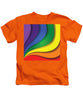 Rainbow Pride Swirl - Kids T-Shirt