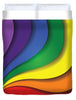 Rainbow Pride Swirl - Duvet Cover