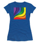 Rainbow Pride Swirl - Women's T-Shirt (Athletic Fit)