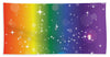 Rainbow Pride With Sparkles - Beach Towel