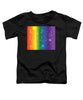 Rainbow Pride With Sparkles - Toddler T-Shirt