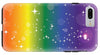 Rainbow Pride With Sparkles - Phone Case