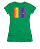 Rainbow Pride With Sparkles - Women's T-Shirt (Athletic Fit)