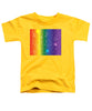 Rainbow Pride With Sparkles - Toddler T-Shirt