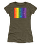 Rainbow Pride With Sparkles - Women's T-Shirt (Athletic Fit)