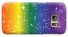 Rainbow Pride With Sparkles - Phone Case