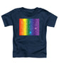 Rainbow Pride With Sparkles - Toddler T-Shirt