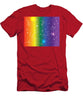 Rainbow Pride With Sparkles - Men's T-Shirt (Athletic Fit)