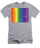 Rainbow Pride With Sparkles - Men's T-Shirt (Athletic Fit)