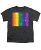 Rainbow Pride With Sparkles - Youth T-Shirt