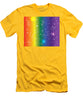 Rainbow Pride With Sparkles - Men's T-Shirt (Athletic Fit)