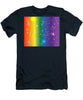 Rainbow Pride With Sparkles - Men's T-Shirt (Athletic Fit)