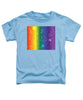 Rainbow Pride With Sparkles - Toddler T-Shirt