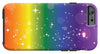 Rainbow Pride With Sparkles - Phone Case