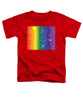 Rainbow Pride With Sparkles - Toddler T-Shirt