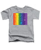 Rainbow Pride With Sparkles - Toddler T-Shirt