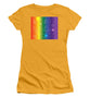 Rainbow Pride With Sparkles - Women's T-Shirt (Athletic Fit)