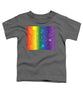 Rainbow Pride With Sparkles - Toddler T-Shirt