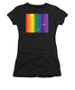 Rainbow Pride With Sparkles - Women's T-Shirt (Athletic Fit)