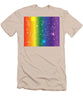 Rainbow Pride With Sparkles - Men's T-Shirt (Athletic Fit)