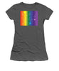 Rainbow Pride With Sparkles - Women's T-Shirt (Athletic Fit)