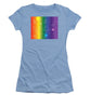 Rainbow Pride With Sparkles - Women's T-Shirt (Athletic Fit)