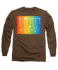 Rainbow Pride With White Paint Splodges - Long Sleeve T-Shirt