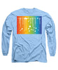 Rainbow Pride With White Paint Splodges - Long Sleeve T-Shirt