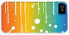 Rainbow Pride With White Paint Splodges - Phone Case