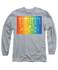 Rainbow Pride With White Paint Splodges - Long Sleeve T-Shirt