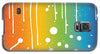 Rainbow Pride With White Paint Splodges - Phone Case