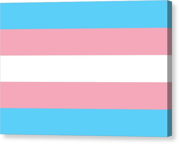 Transgender Flag - Canvas Print