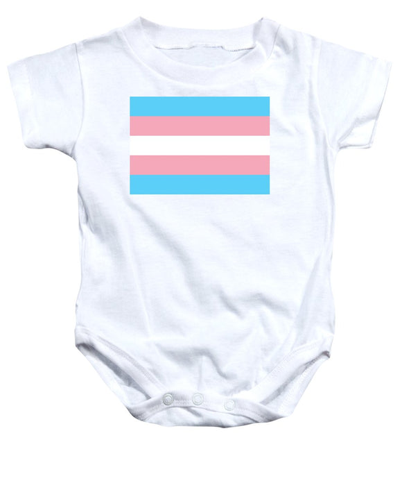 Transgender Flag - Baby Onesie