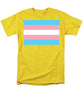 Transgender Flag - Men's T-Shirt  (Regular Fit)