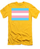 Transgender Flag - Men's T-Shirt (Athletic Fit)