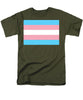 Transgender Flag - Men's T-Shirt  (Regular Fit)