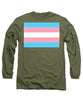 Transgender Flag - Long Sleeve T-Shirt