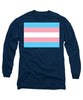 Transgender Flag - Long Sleeve T-Shirt