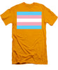 Transgender Flag - Men's T-Shirt (Athletic Fit)