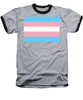 Transgender Flag - Baseball T-Shirt