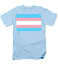 Transgender Flag - Men's T-Shirt  (Regular Fit)