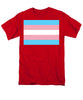 Transgender Flag - Men's T-Shirt  (Regular Fit)