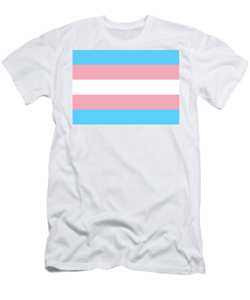 Transgender Flag - Men's T-Shirt (Athletic Fit)