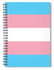Transgender Flag - Spiral Notebook
