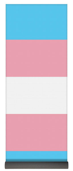 Transgender Flag - Yoga Mat