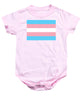 Transgender Flag - Baby Onesie