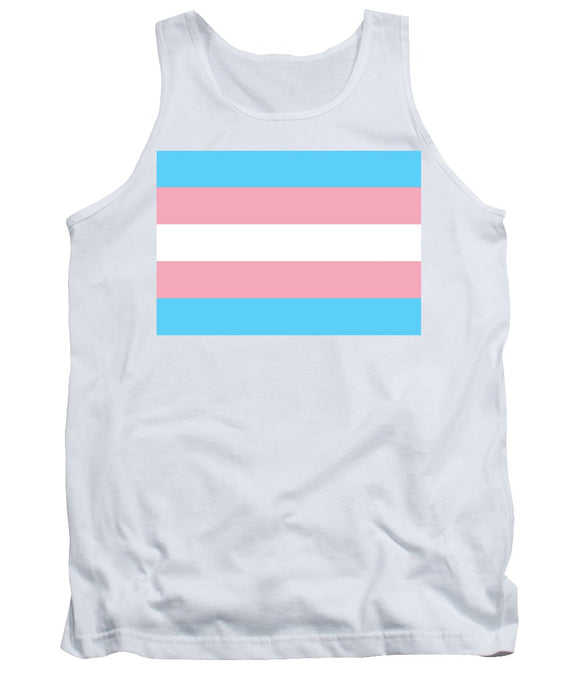 Transgender Flag - Tank Top