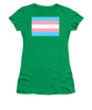Transgender Flag - Women's T-Shirt (Athletic Fit)