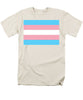 Transgender Flag - Men's T-Shirt  (Regular Fit)