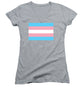Transgender Flag - Women's V-Neck (Athletic Fit)